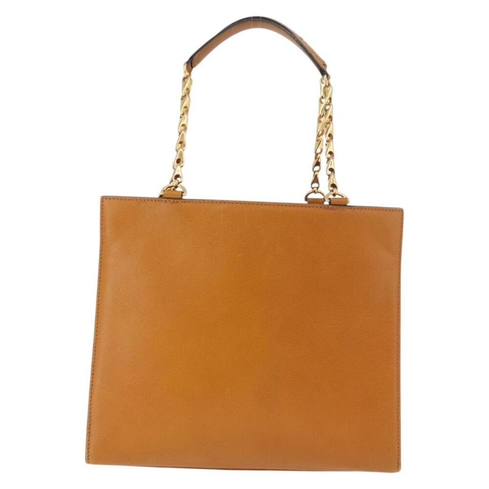 Celine Classic Bag Beige Leather Handbag